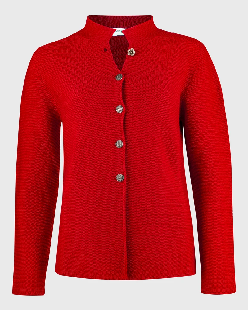Giacca in maglia links bottoni 024100
