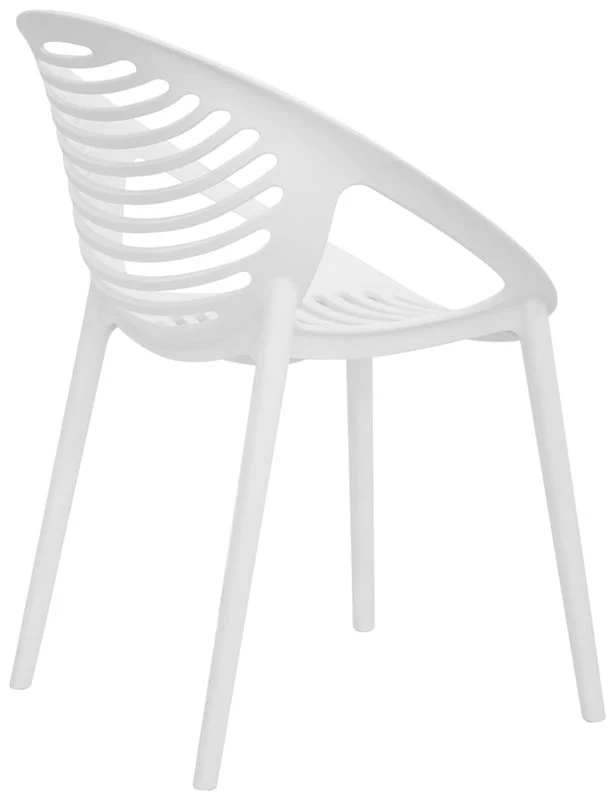 Set da 2 Sedia poltroncina moderna contract in polipropilene cm 56x59x83h - vari colori