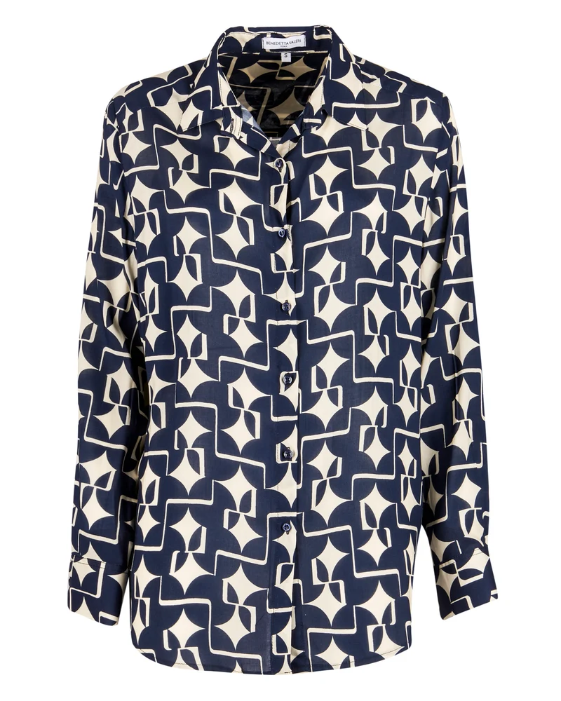 Camicia in viscosa fantasia 252352