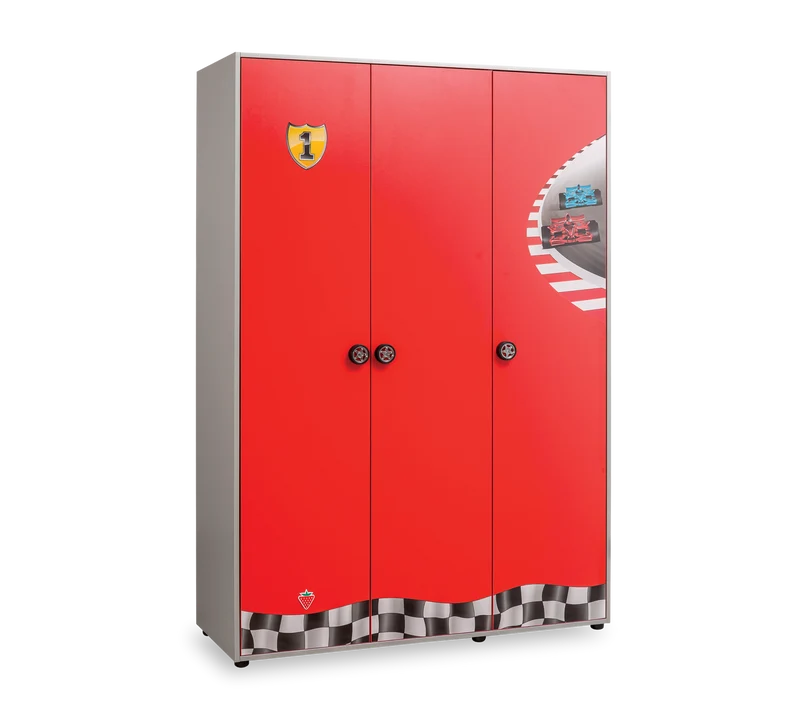 Armadio 3 Ante Racecup per Bambini