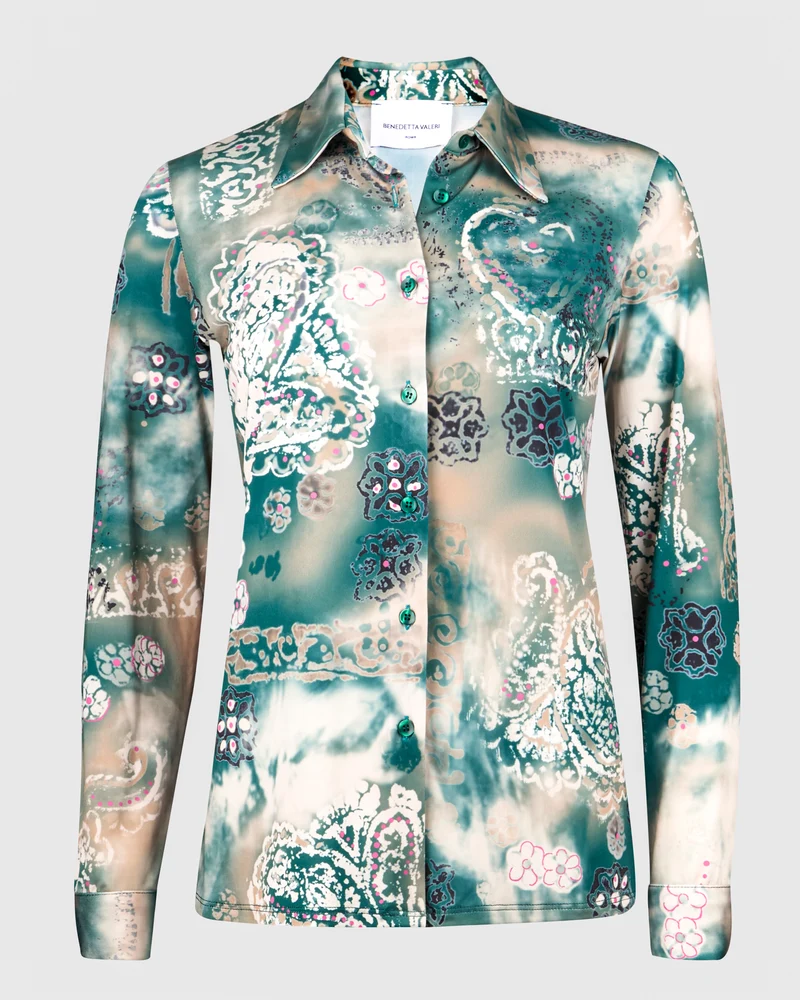 Camicia in jersey fantasia SOFIA