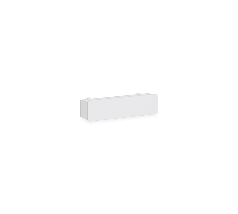 Scatola Montessori Bianco 71,6x18,2x16 Cm con Dispositivo di Sospensione per Libri e Giocattoli