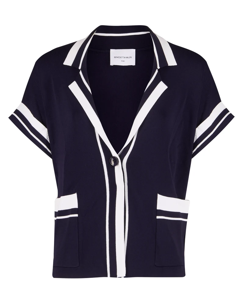 Giacca ampia con revers 1070