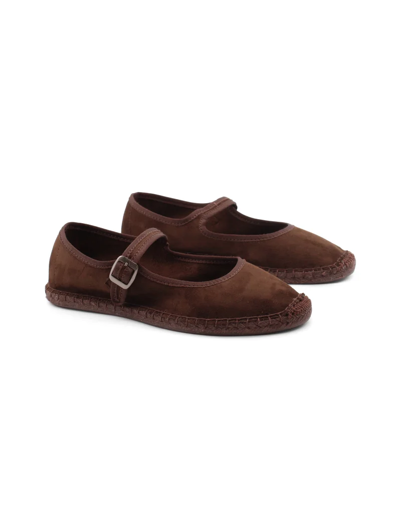 Espadrillas mary jane in tessuto donna