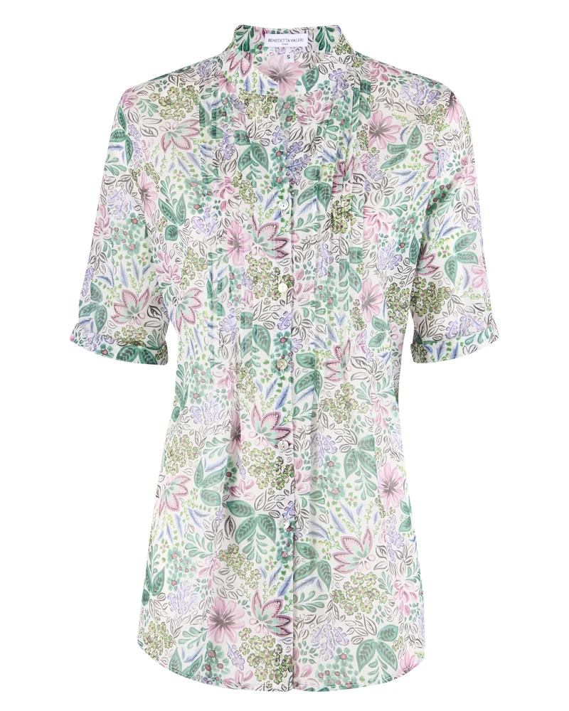 Camicia coreana mussola cotone 114100