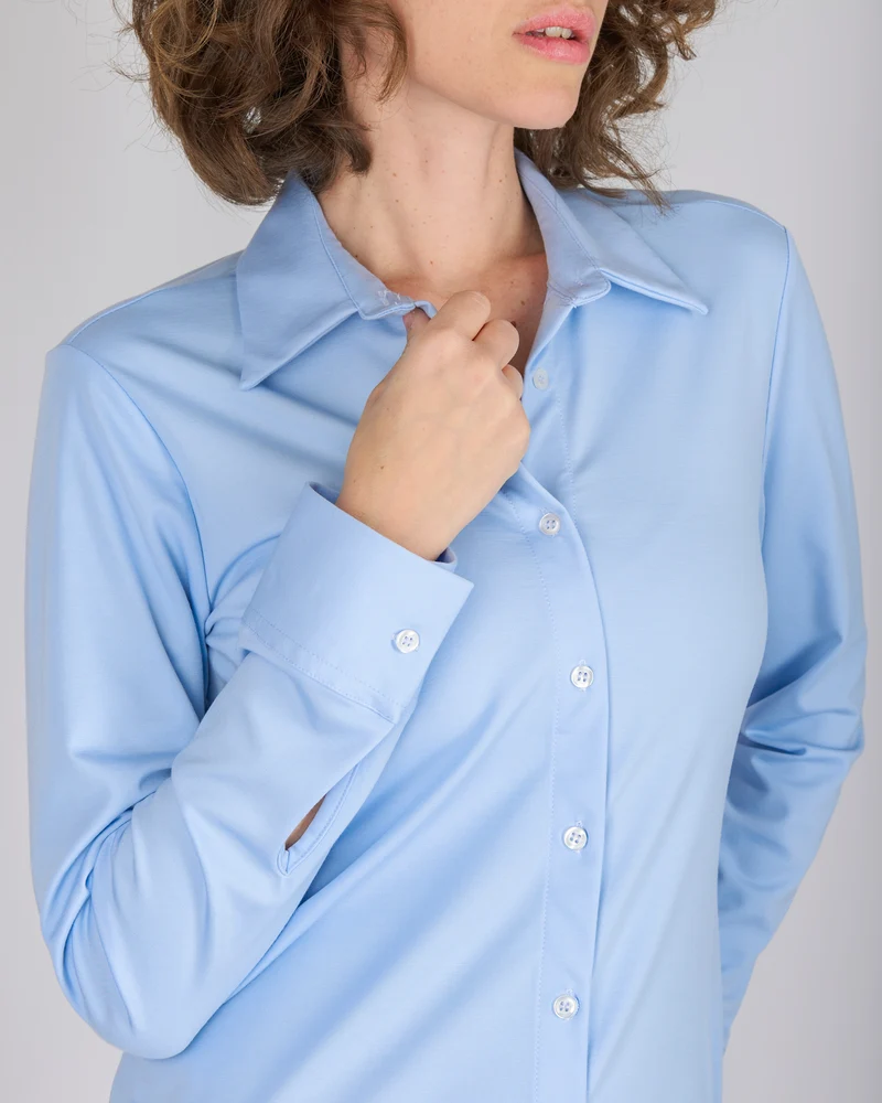 Camicia unita jersey viscosa 24142