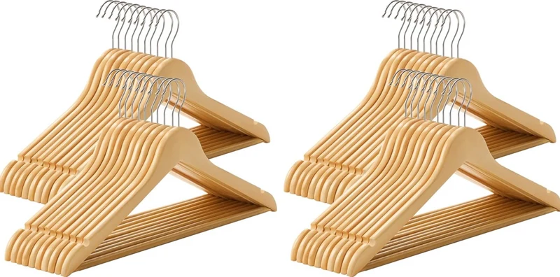 SONGMICS Grucce per Completi in Legno