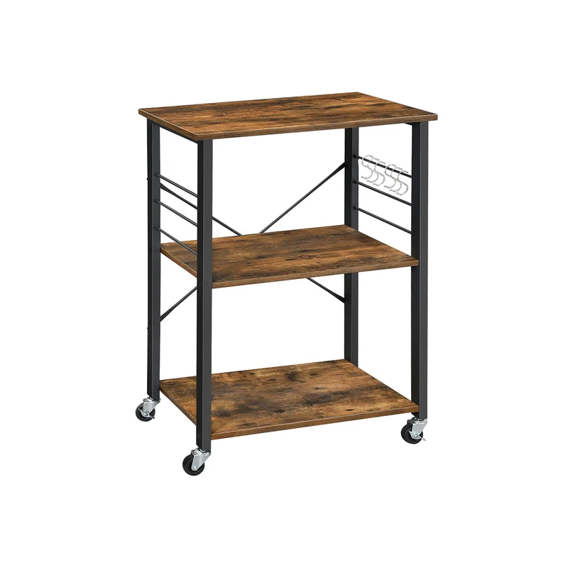 Scaffale da Cucina con Rotelle