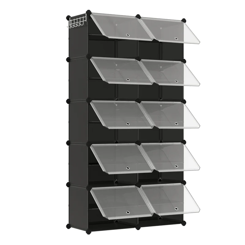 Scarpiera Modulare a 10 Scomparti
