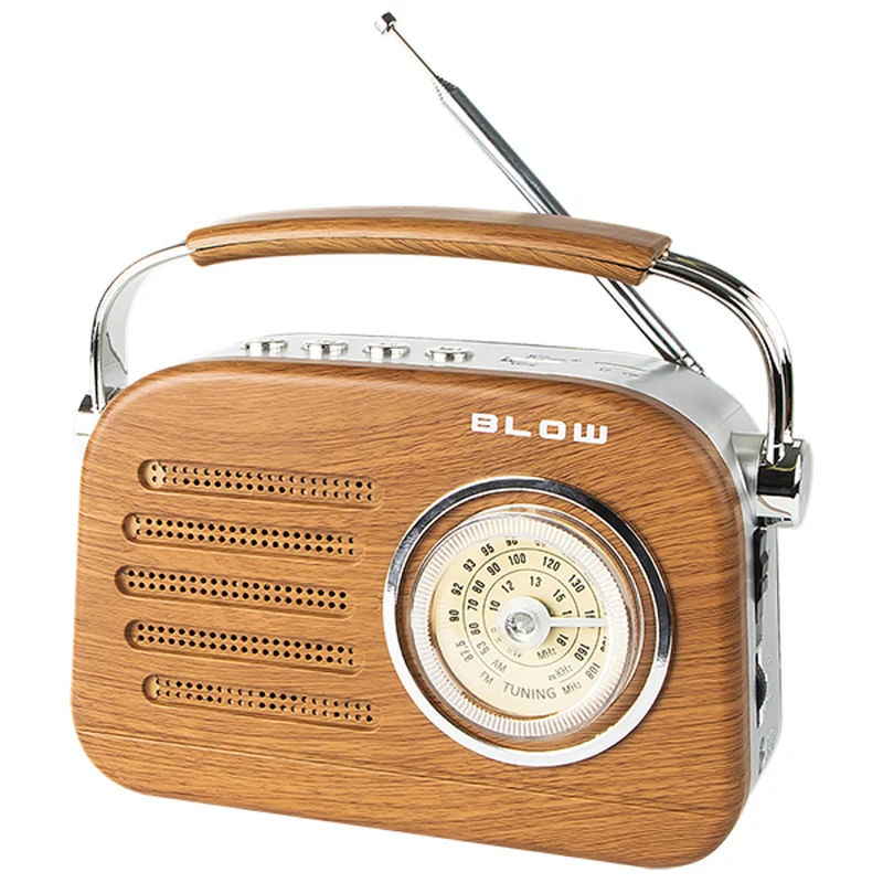 Radio analogica portatile AM/FM Bluetooth Batteria RA3 e alimentazione di rete Blow
