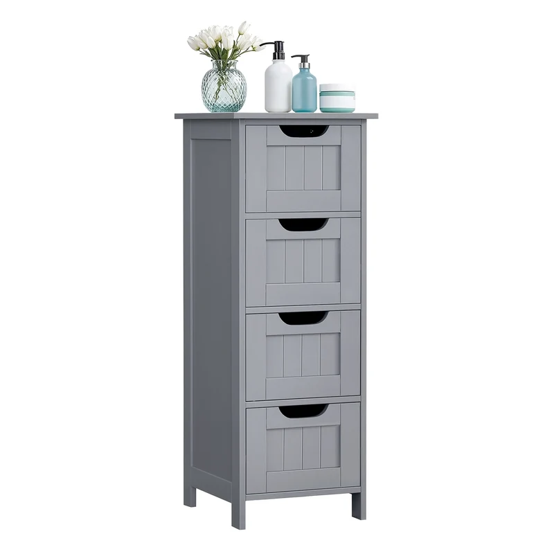 Mobile da Bagno con Cassetti Salvaspazio Stile Moderno