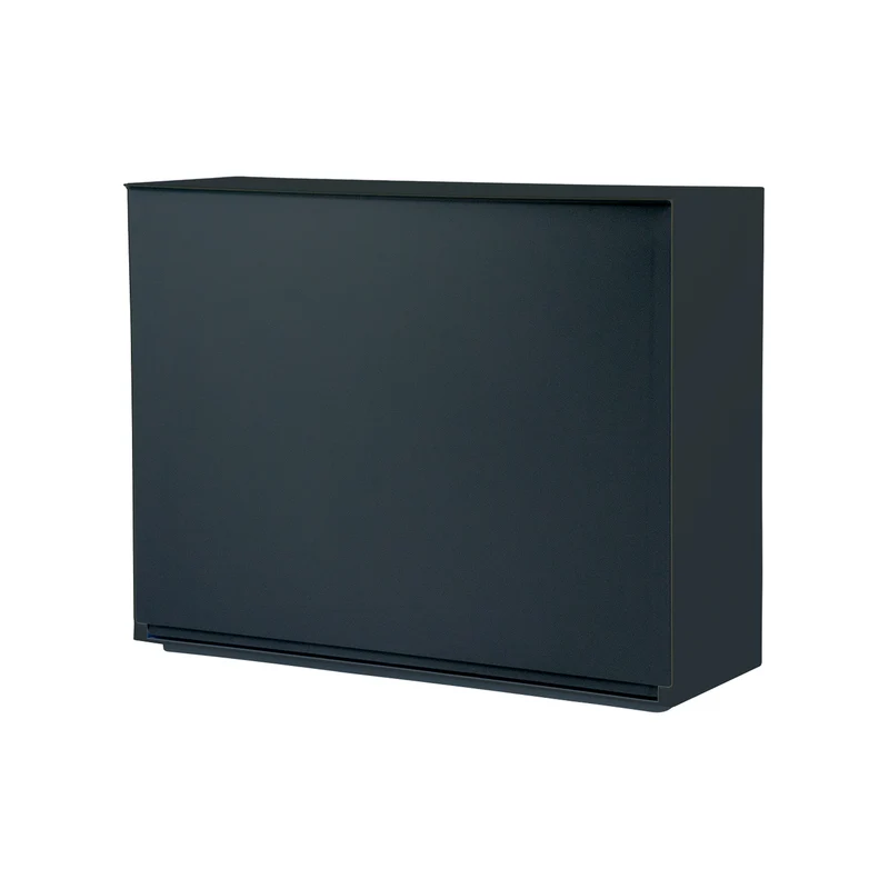 Scarpiera Liscia A Parete 16x51,5x39cm Nera