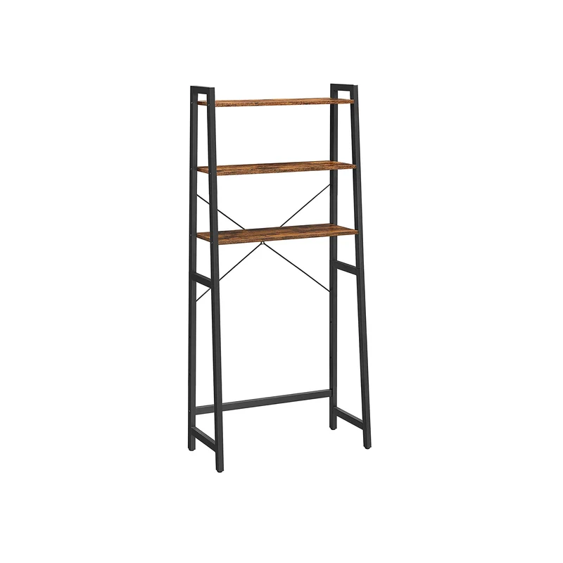 Scaffale Portaoggetti Sopra WC con 3 Ripiani