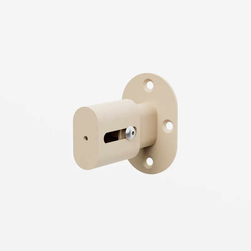 Linnea - Staffe di Fissaggio Distanziato da Parete - Beige Luxor