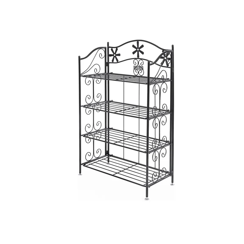 Scaffale da Bagno a 4 Ripiani