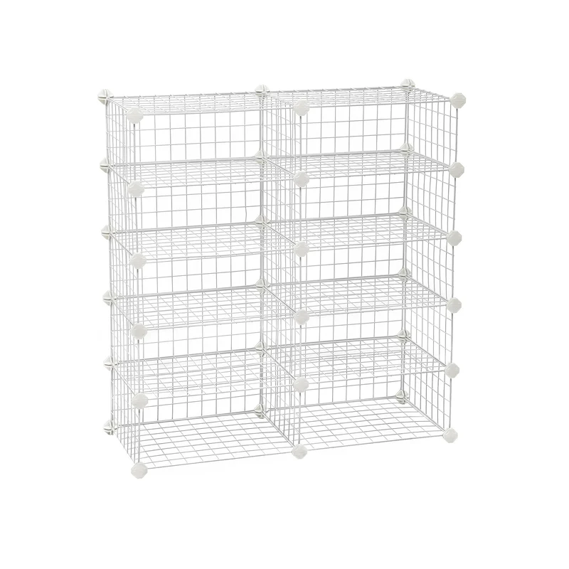 Scarpiera Organizzatore a Cubi Rettangolari Scaffale Modulare
