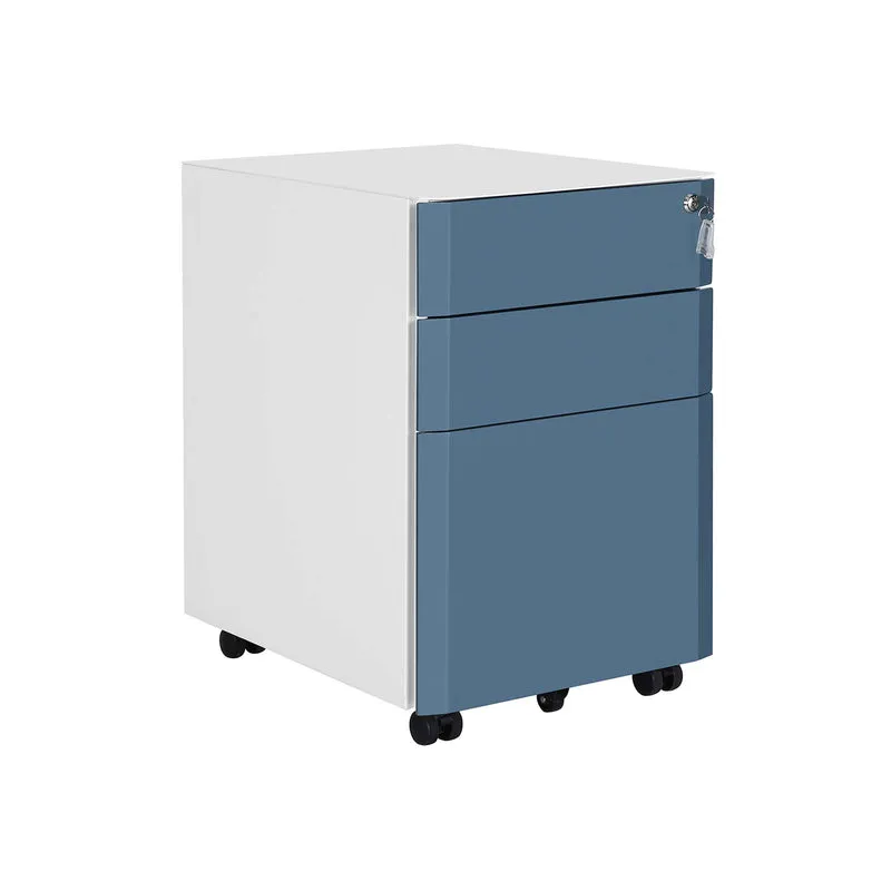 Mobiletto Ufficio con 3 Ripiani