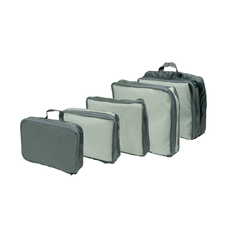 Set 5 Organizer Per Valigia Grigio