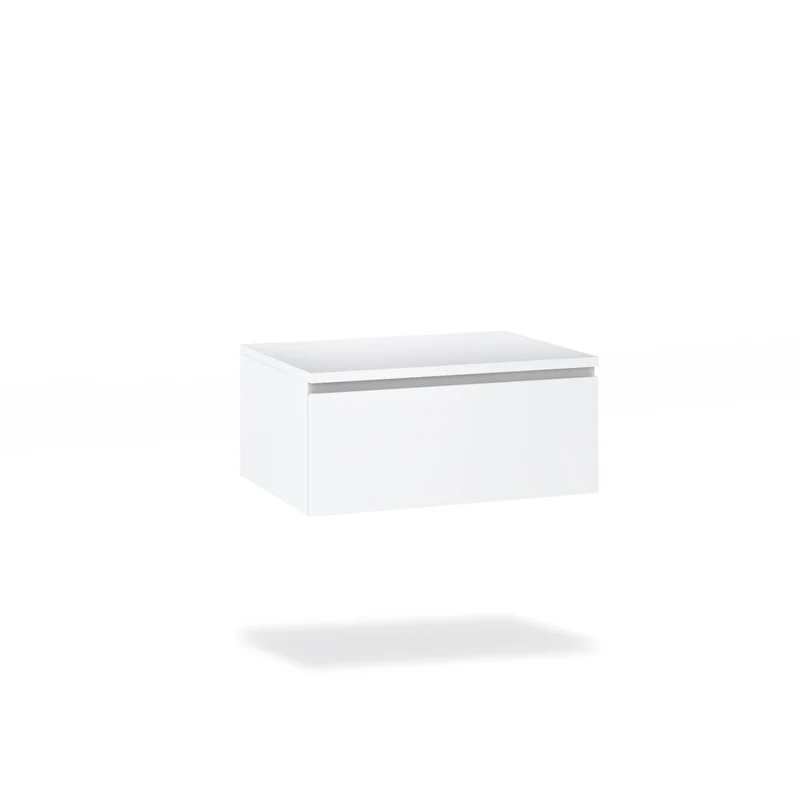 Base con top 1 cassetto YOKA bianco opaco 60 cm