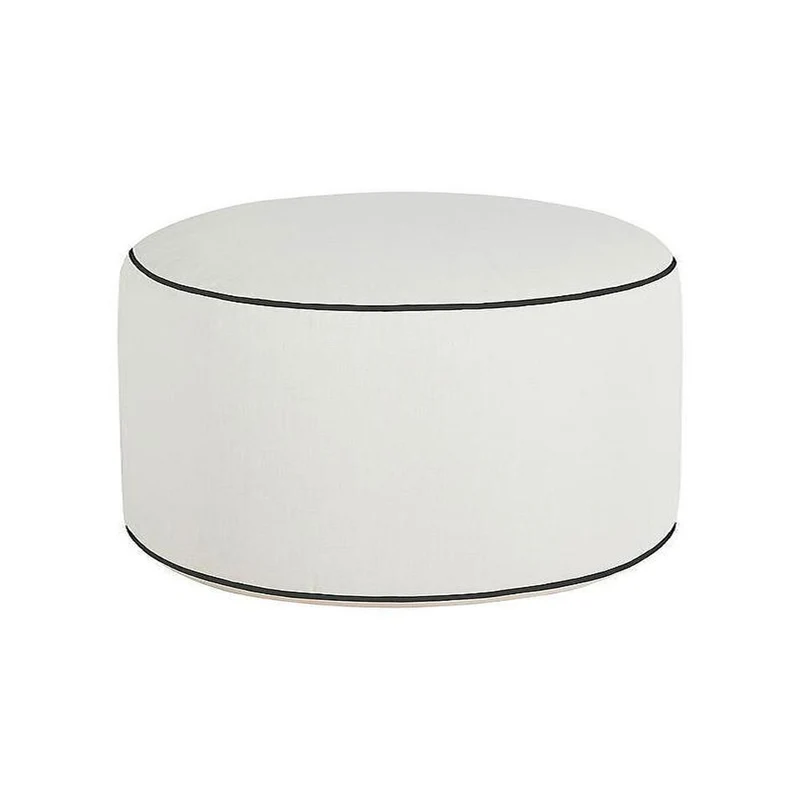Pouf Ottoman Impermeabile Sfoderabile 53cm