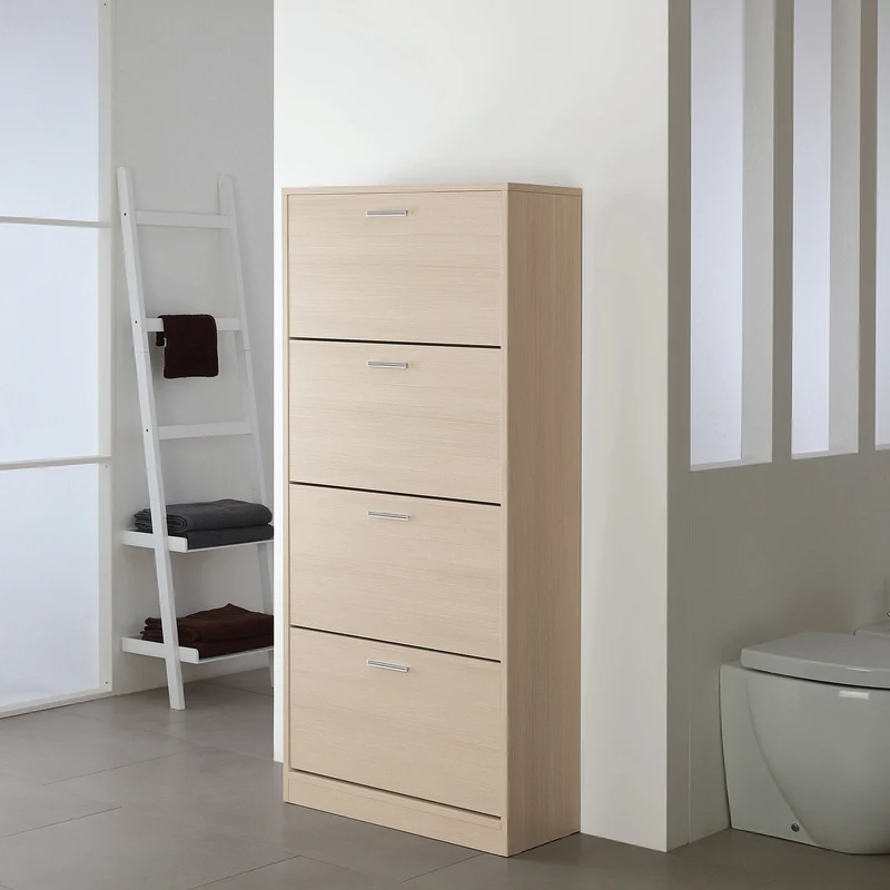 Scarpiera In Larice 4 Vani 156cm
