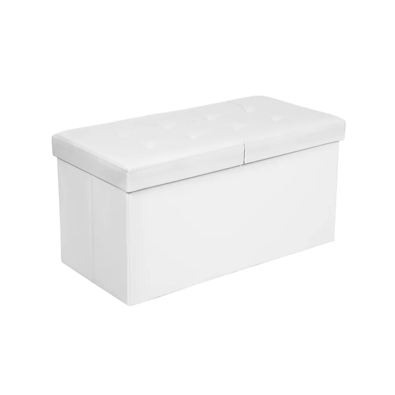 Pouf Contenitore con Coperchio Ribaltabile