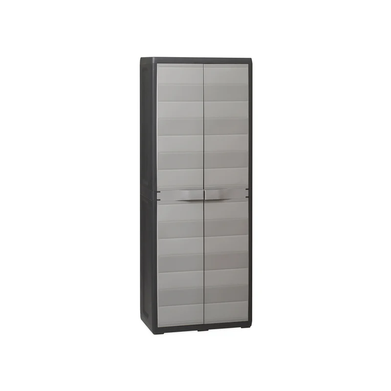 Armadio Elegance Tuttopiani Nero/Grigio Tortora