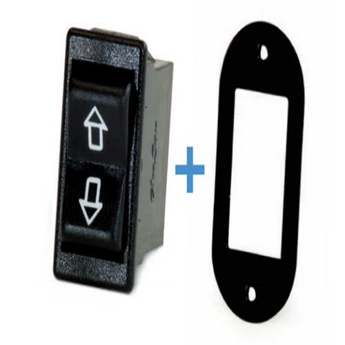 Commutatore con placca ovale - accessorio gradino