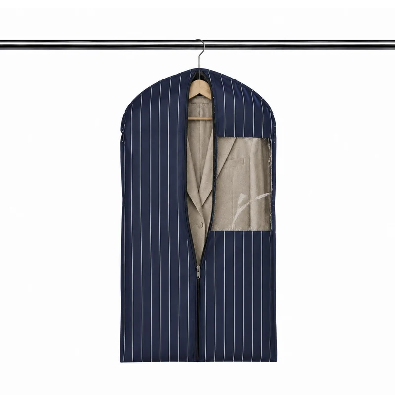 Custodia Per Abiti Blu 100x60cm