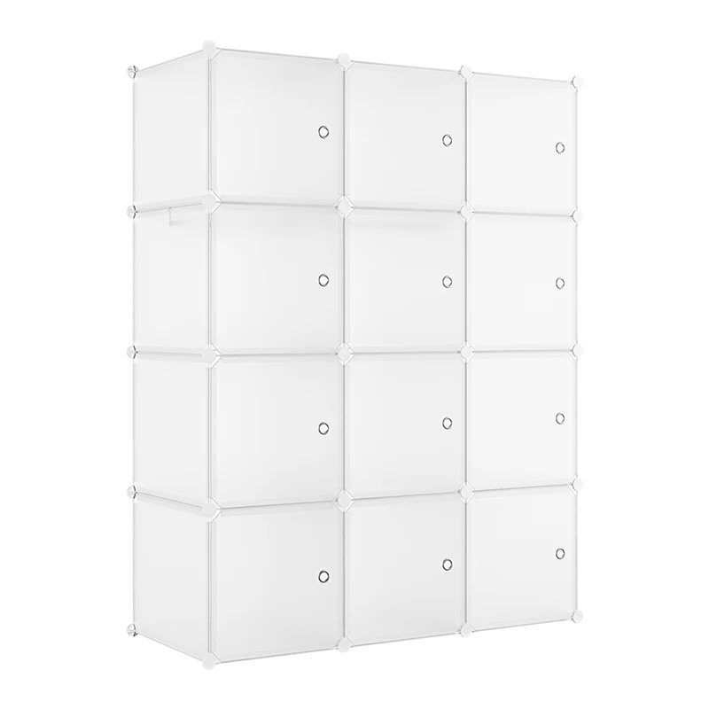 Armadio 12 Moduli in Plastica Colore Bianco EAN 8024299800785