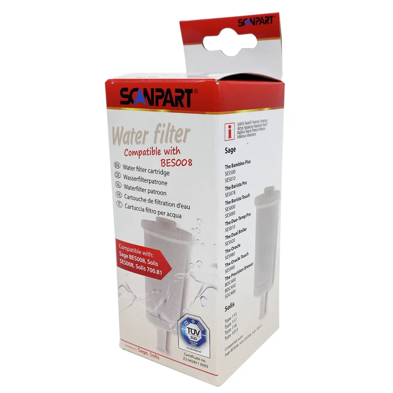 Filtro acqua per macchina da caffè Sage ricambio BES008 Scanpart