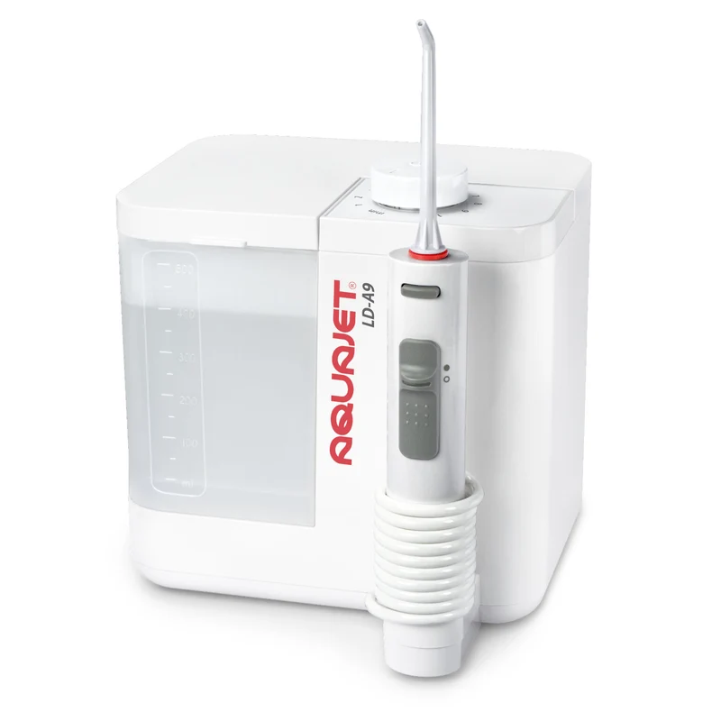 Irrigatore Aquajet, controllo elettronico, contenitore da 500 ml, 4 punte, LD-A9