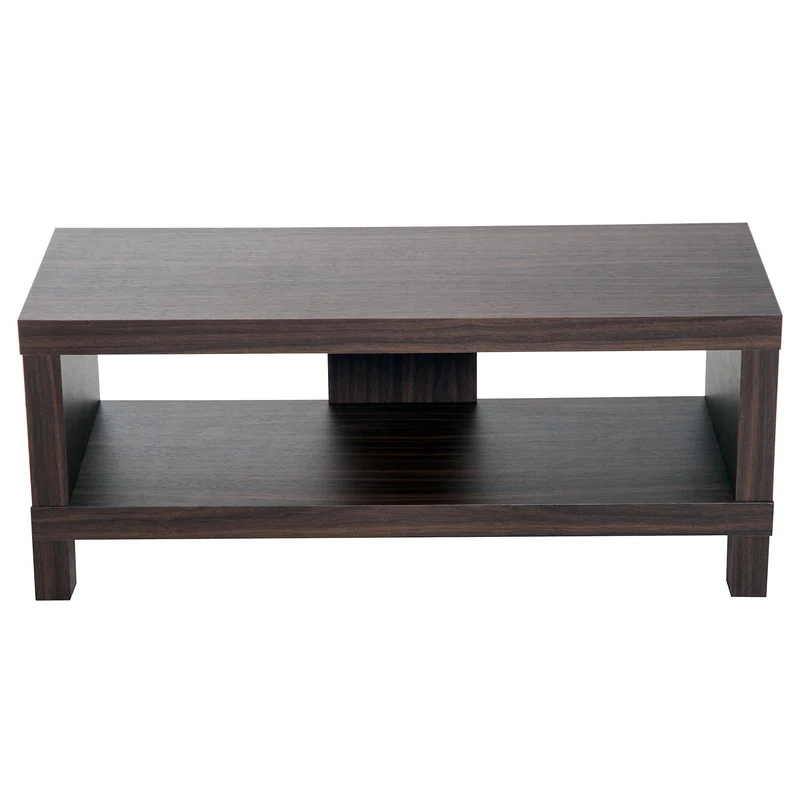 Easycomfort Mobile Porta TV fino a 42" Classico in Legno con Vano Salotto e Soggiorno 90 × 35 × 37cm