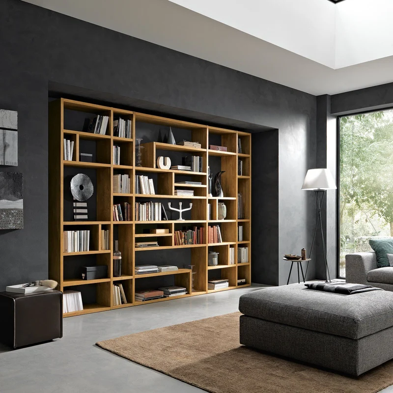 Libreria in legno massello Arbora