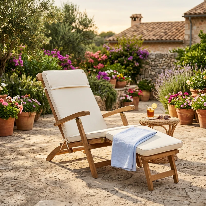 Cuscino per sdraio da esterno idrorepellente - SDRAIO