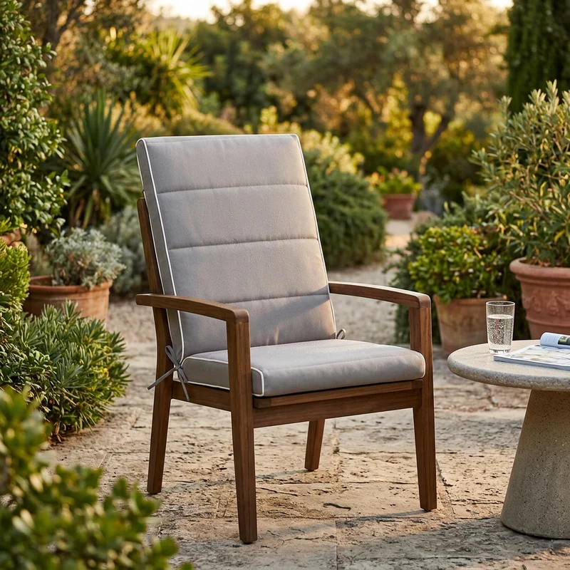 Cuscino da esterno idrorepellente per sedia - MEDIO KING