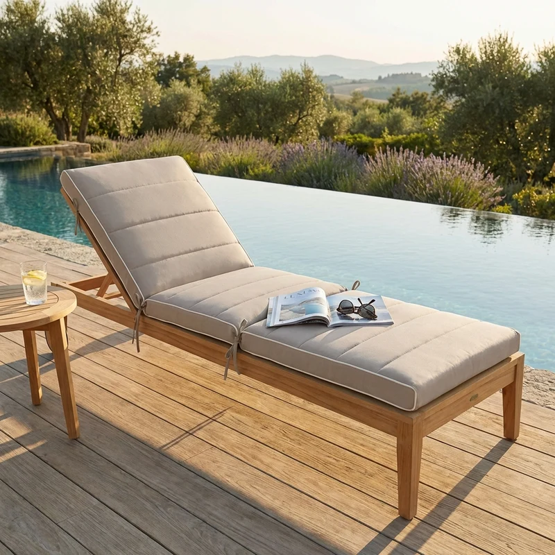 Cuscino da esterno idrorepellente per lettino - LETTINO KING