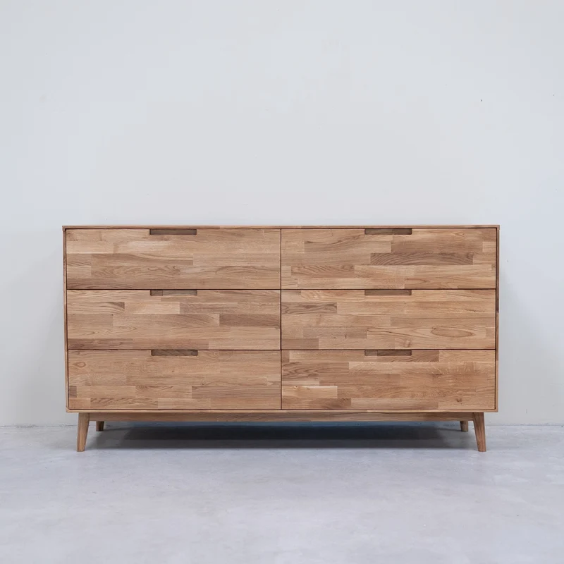 Aparador Cómoda de madera maciza roble Escandi 4 | NordicStory