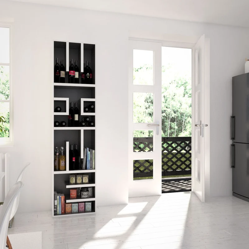Libreria a colonna componibile ABC WINE