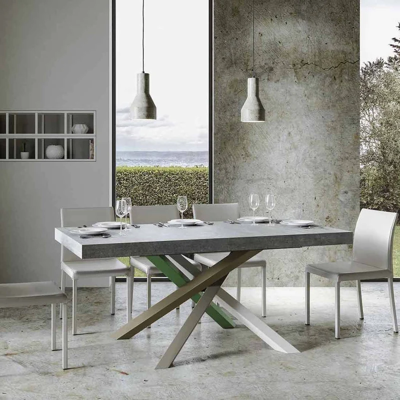 Tavolo allungabile Aberdeen 4A 90x180/440 cm