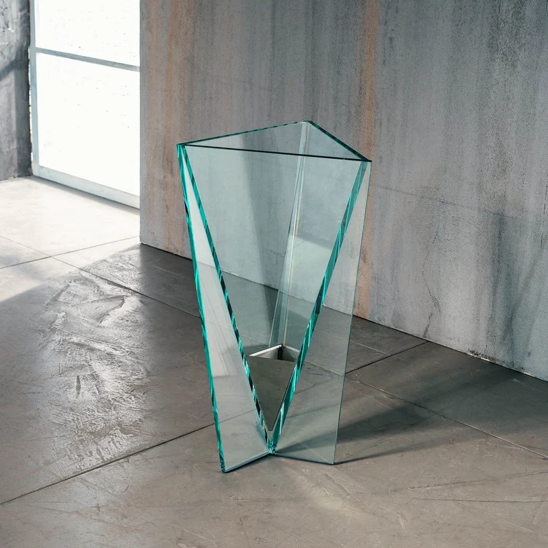 Portaombrelli design in vetro Elimar
