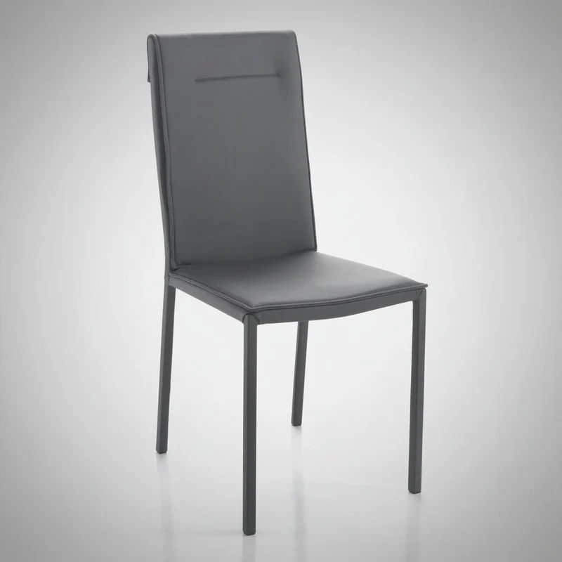 Coppia sedie moderne per sala pranzo Aksel Grey