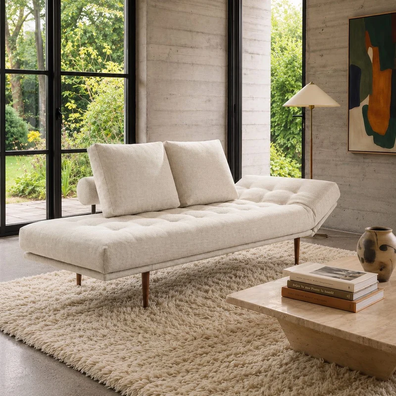 Divano letto singolo Rollo lettino salvaspazio 80x200 cm