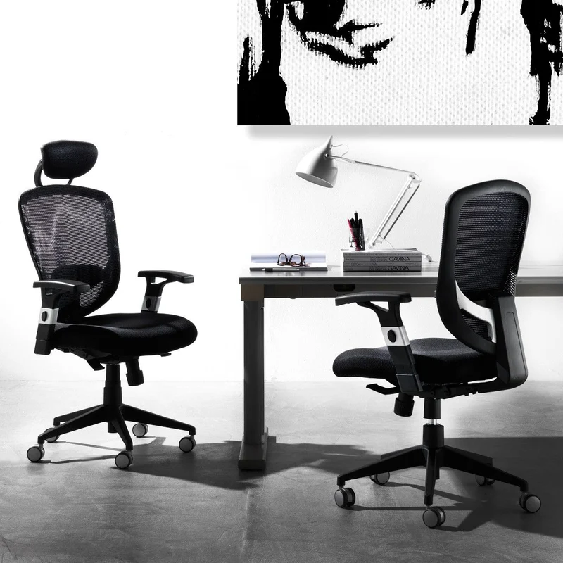 Sedia ufficio con schienale comodo Aligia