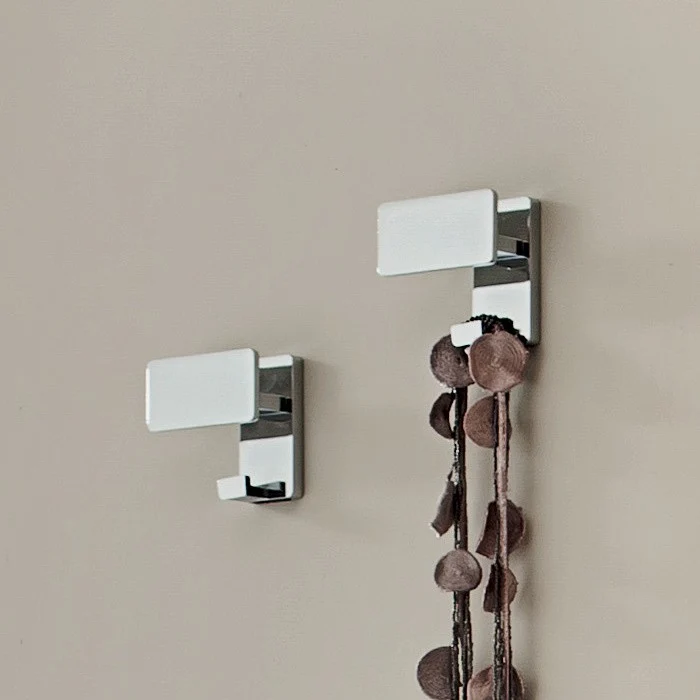 Coppia attaccapanni design in metallo Grace