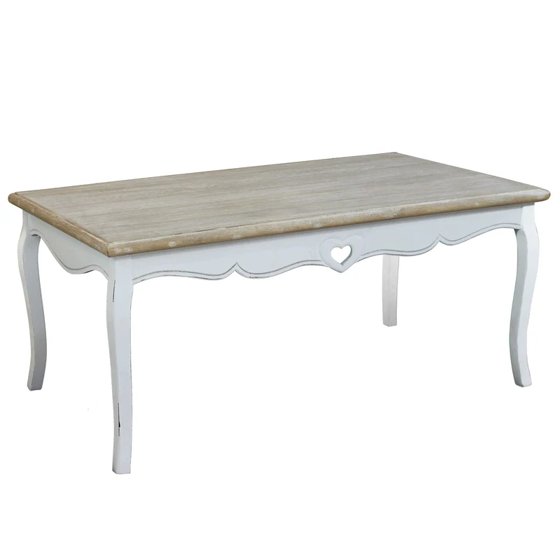 Tavolino shabby chic 110x48x59 - BERNARD