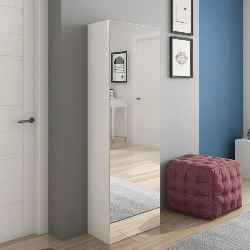 Armadio guardaroba ingresso con specchio Keris B
