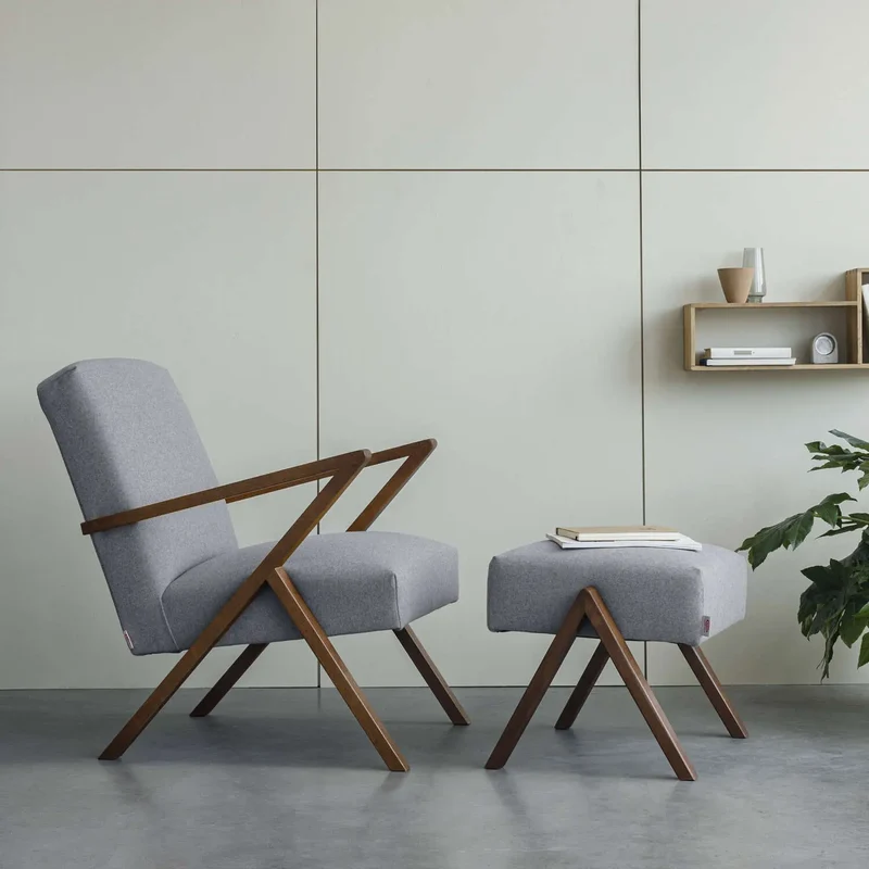 Retrostar Fußhocker - Wool Line