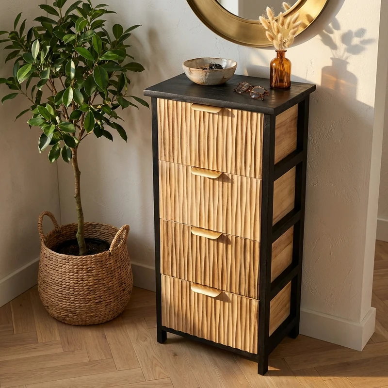 Cassettiera mobiletto per bagno camera - TARTARUS