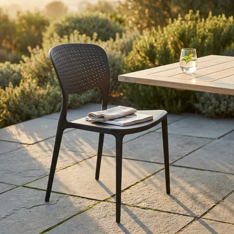 Sedia da Giardino in Plastica cm 56x46x80 - BELL